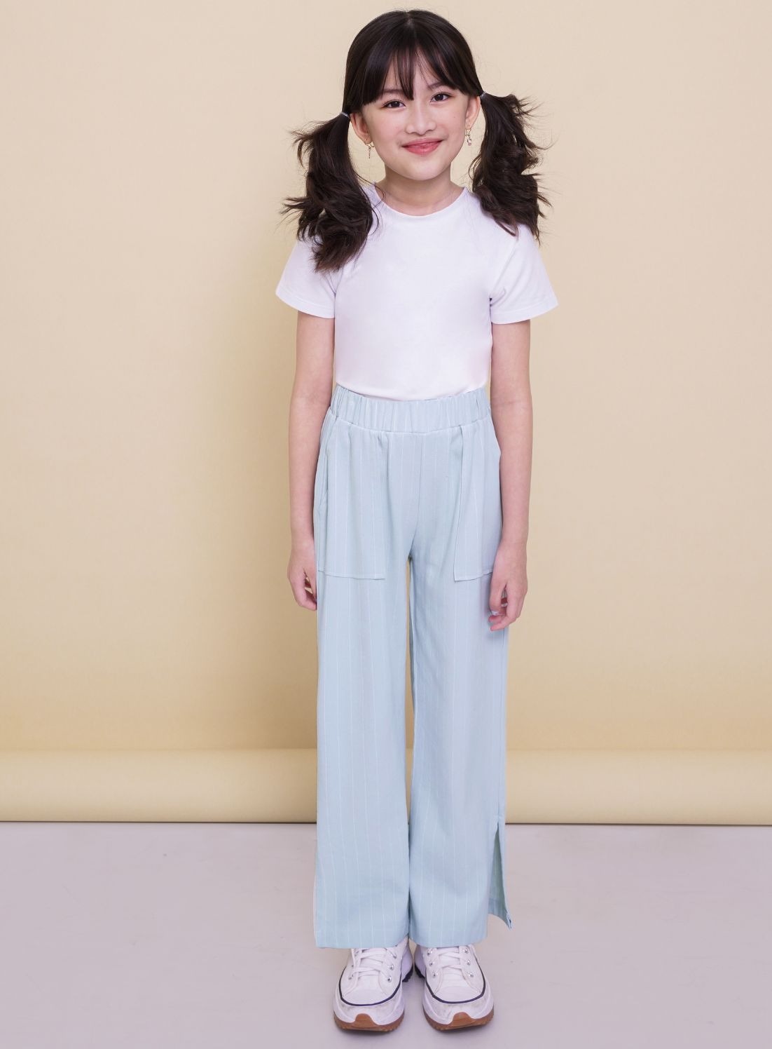 Edith Stripe Cotton Pants
