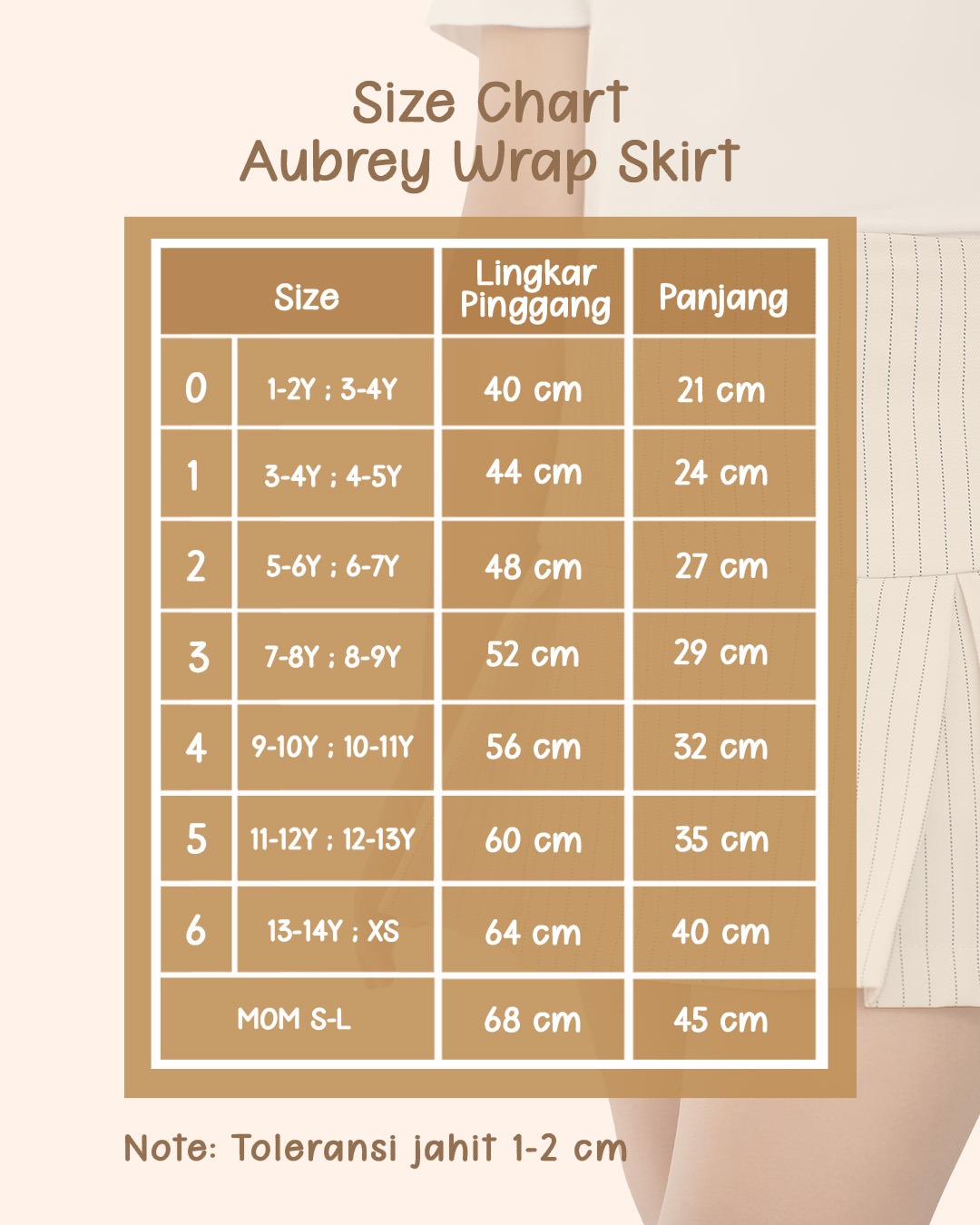 Aubrey Striped Skort