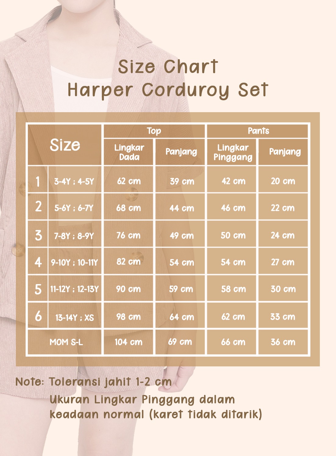 Harper Corduroy Set