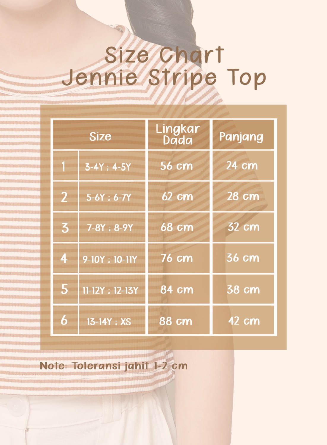Jennie Top Stripe