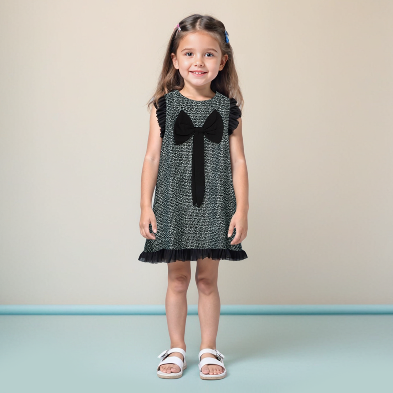 Denzel Tweed Dress