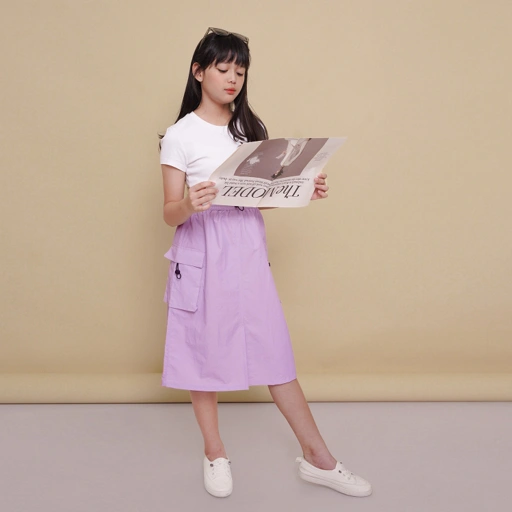 Image of Muvree Cargo Skirt