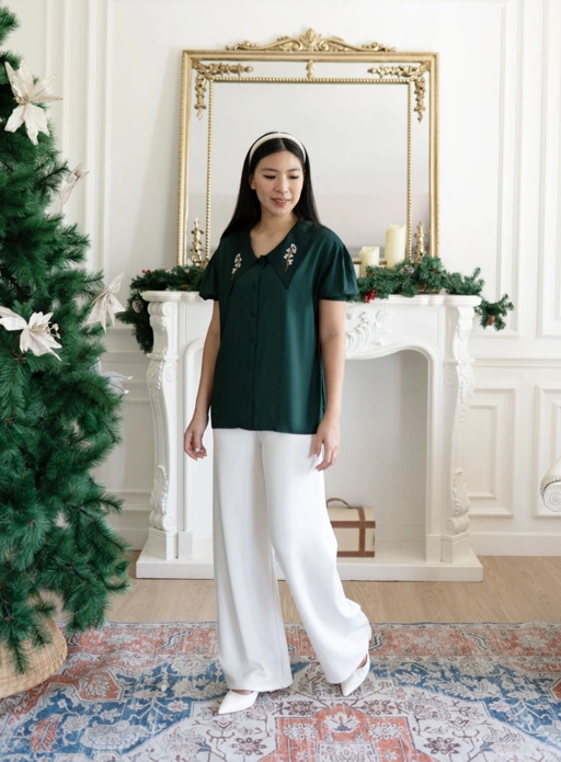 Image of Maddie Top Collar & Mason Shirt