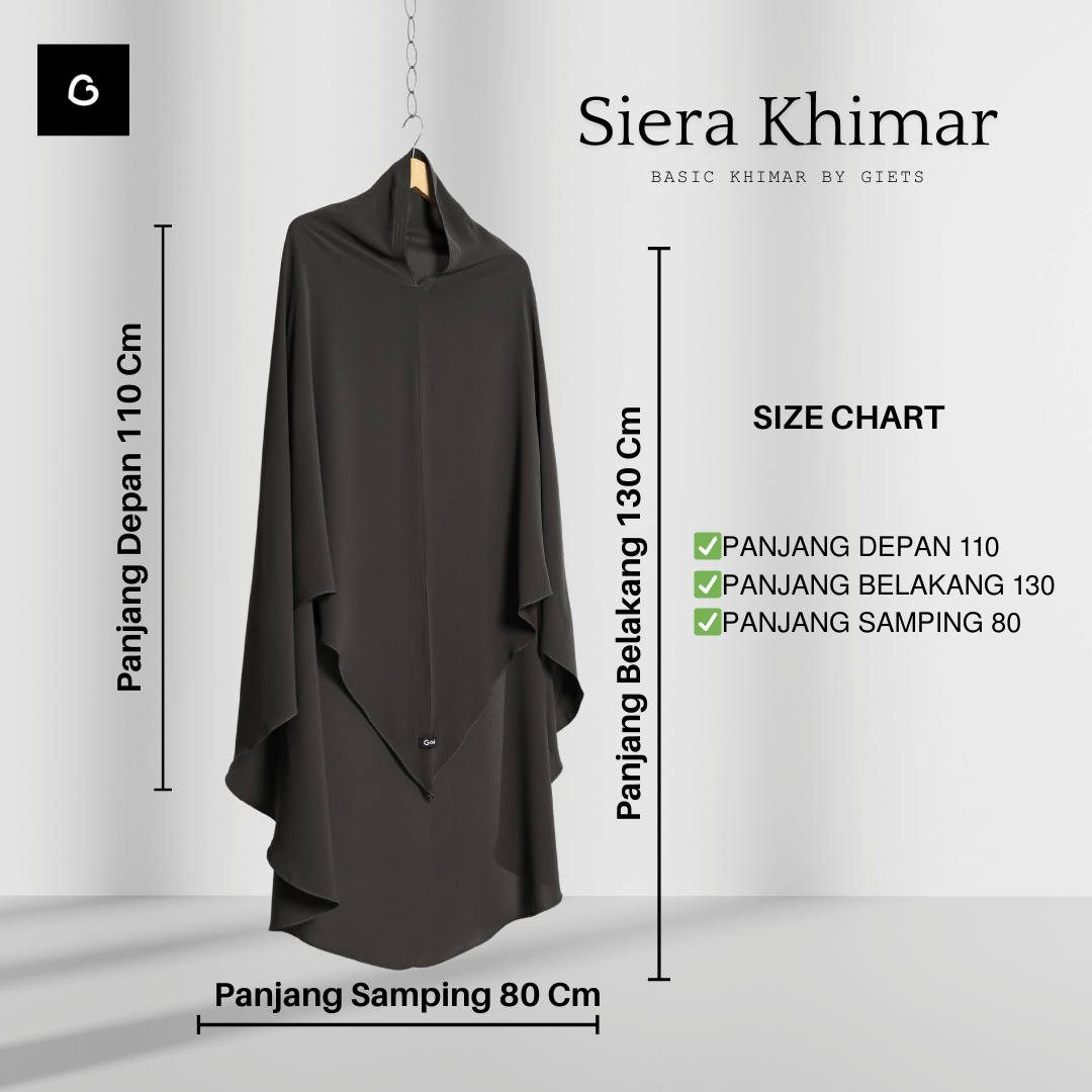 Siera Khimar Anti UV