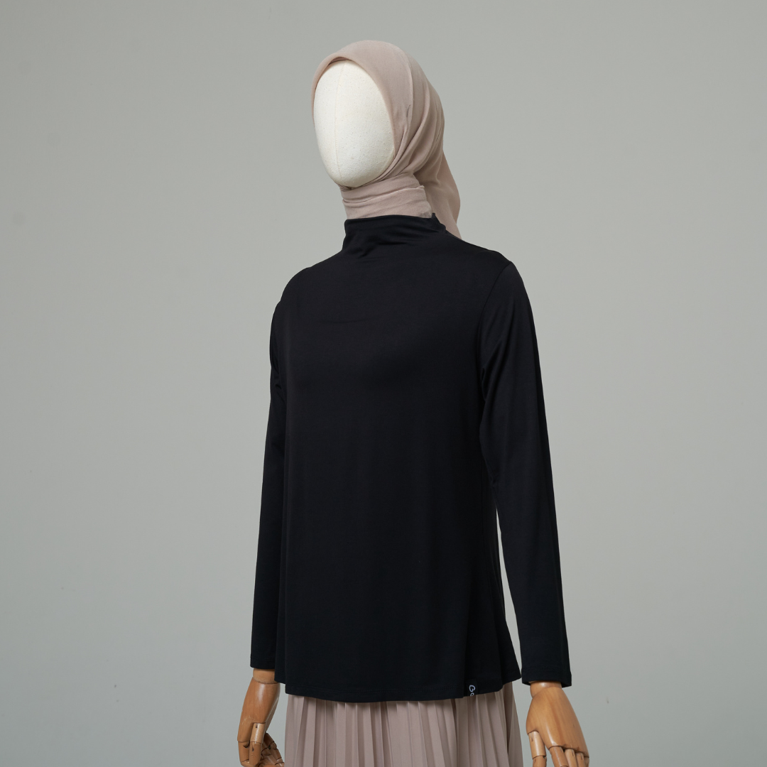 Basic Long Sleeve Aerism cooltech - Inner Manset Kerah Lengan Panjang