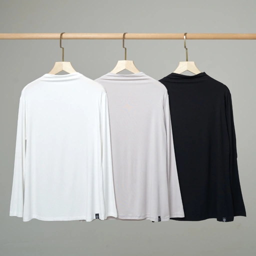 Image of Basic Long Sleeve Aerism cooltech - Inner Manset Kerah Lengan Panjang