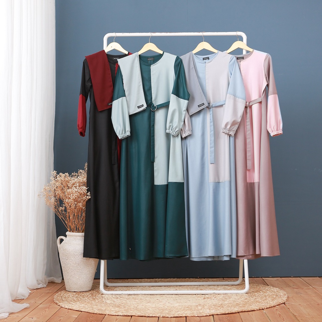 Raya Dress Two Tone Series