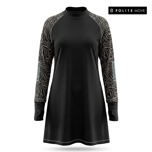 Baju Olahraga Muslimah - PULLTEE ZEBRA