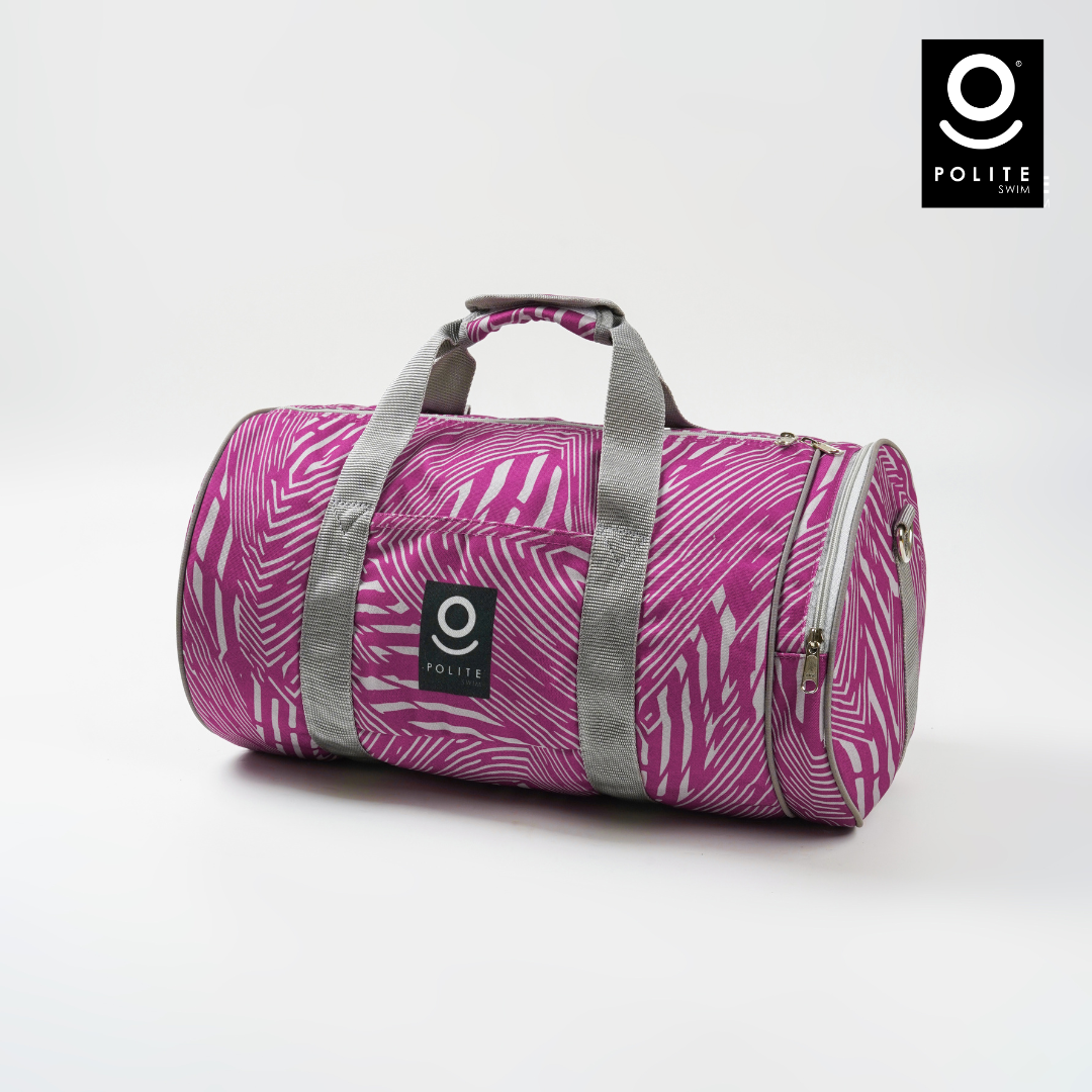 DUFFLE BAG ZEBRA WINE