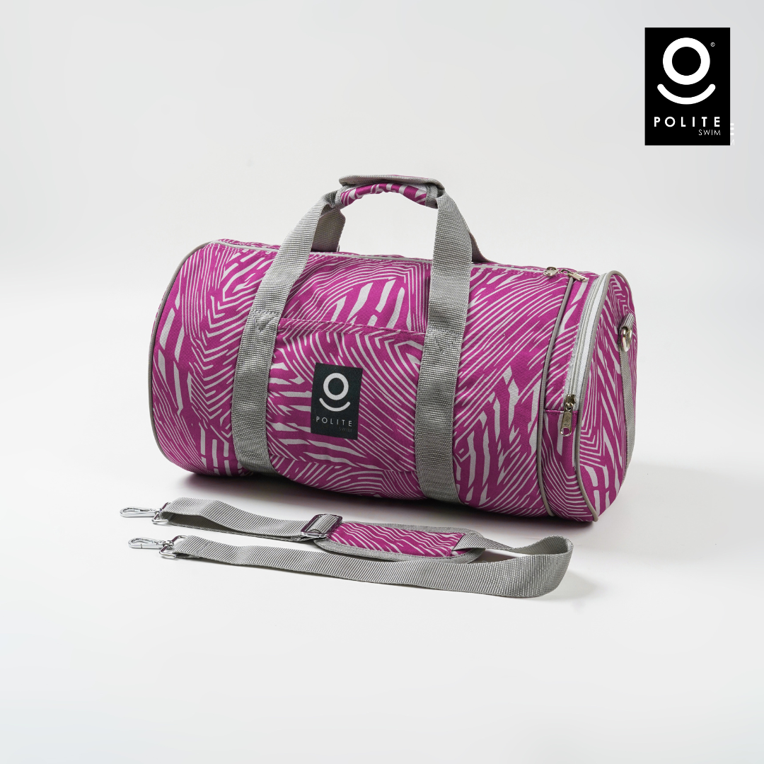DUFFLE BAG ZEBRA WINE