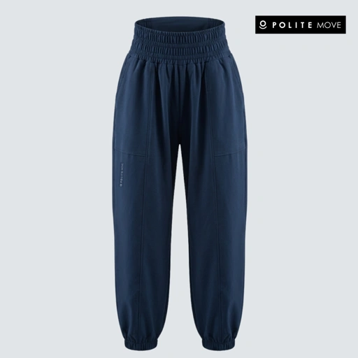 Celana Olahraga Muslimah - TRACK PANTS NAVY BACK POCKET