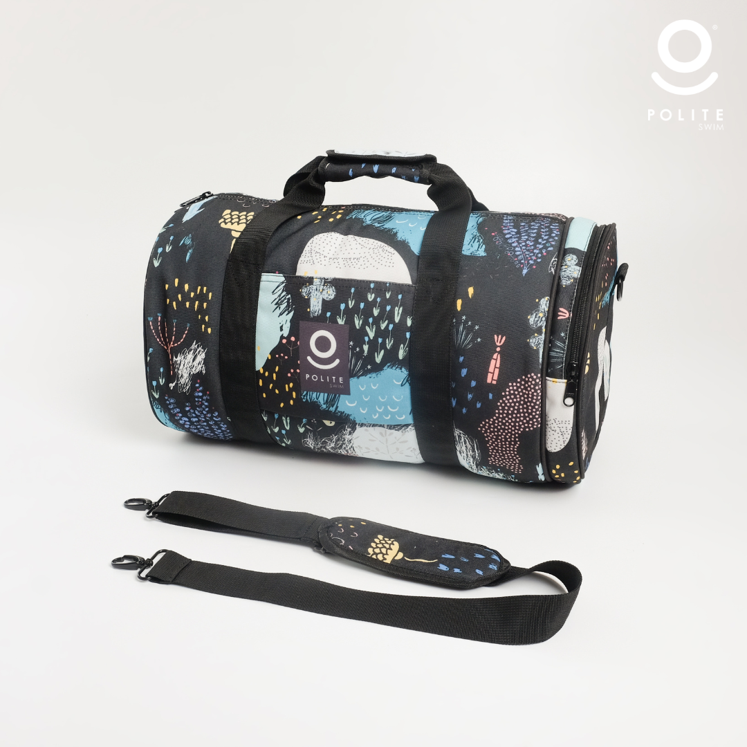 DUFFLE BAG BLACK CORAL REEFS