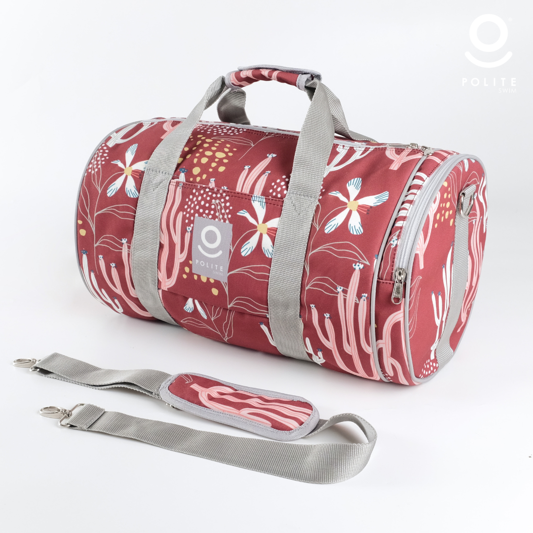 DUFFLE BAG BEAUTIFUL SEA MAROON