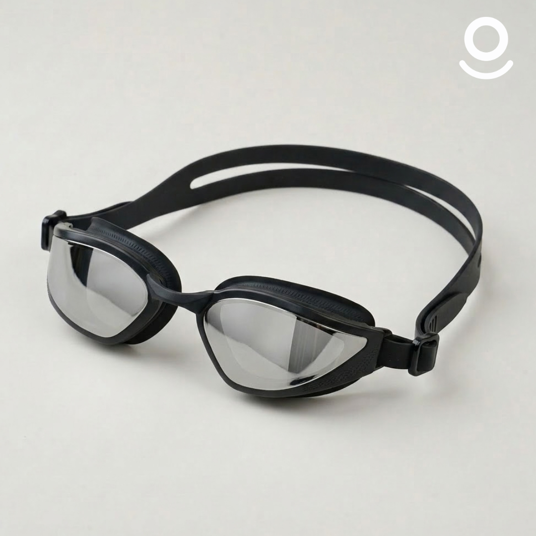 Kacamata Renang POLITE swim - SG SWORDFISH SILVER BLACK