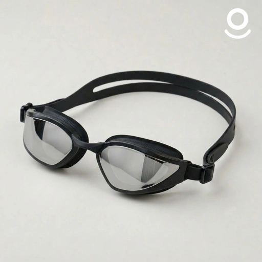 Kacamata Renang POLITE swim - SG SWORDFISH SILVER BLACK