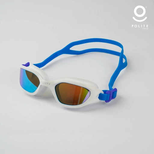 Image of Kacamata Renang POLITE swim - SG MOONFISH MIRROR WHITE NAVY