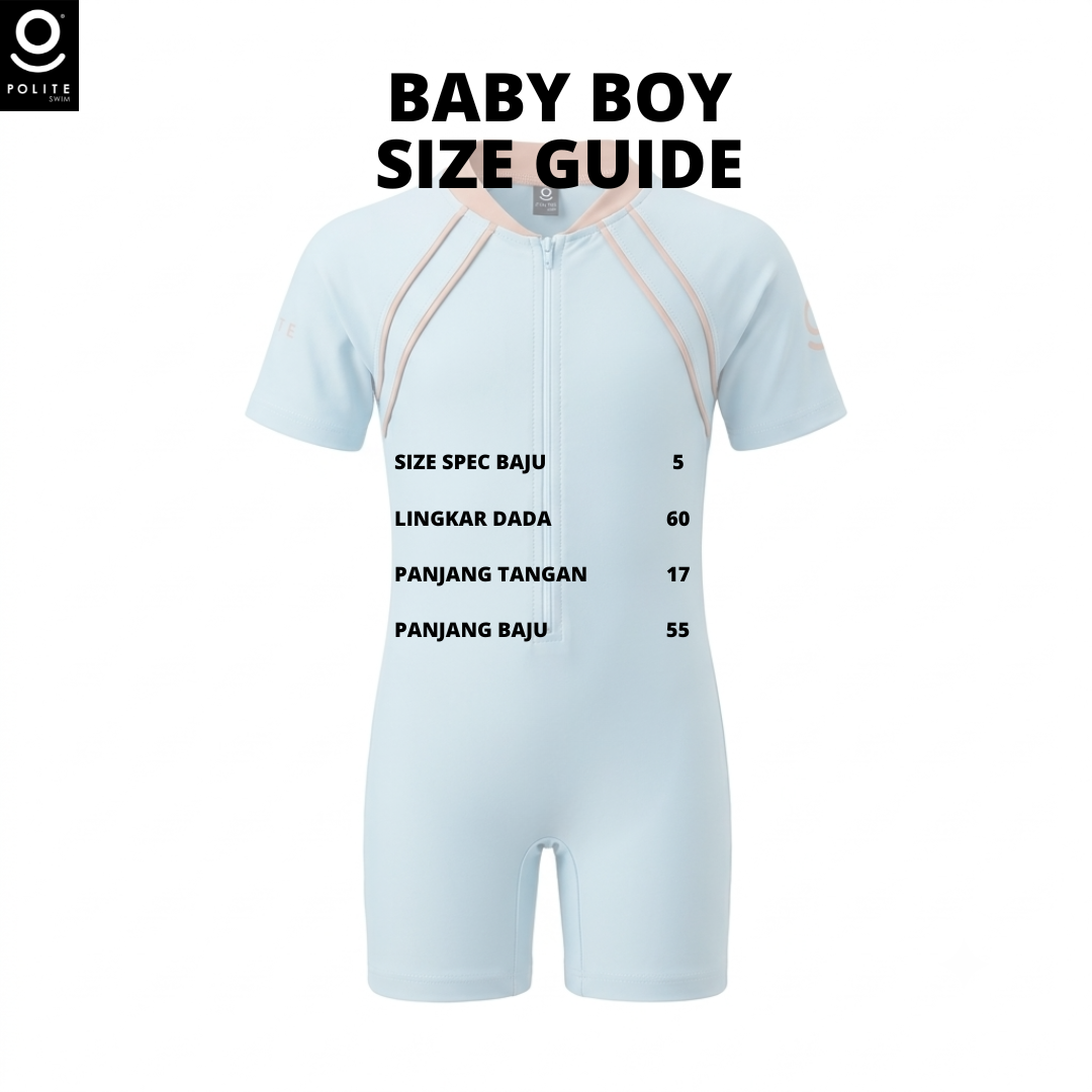 BABY BOY LB-DS (LIGHT BLUE - DARK SALMON)