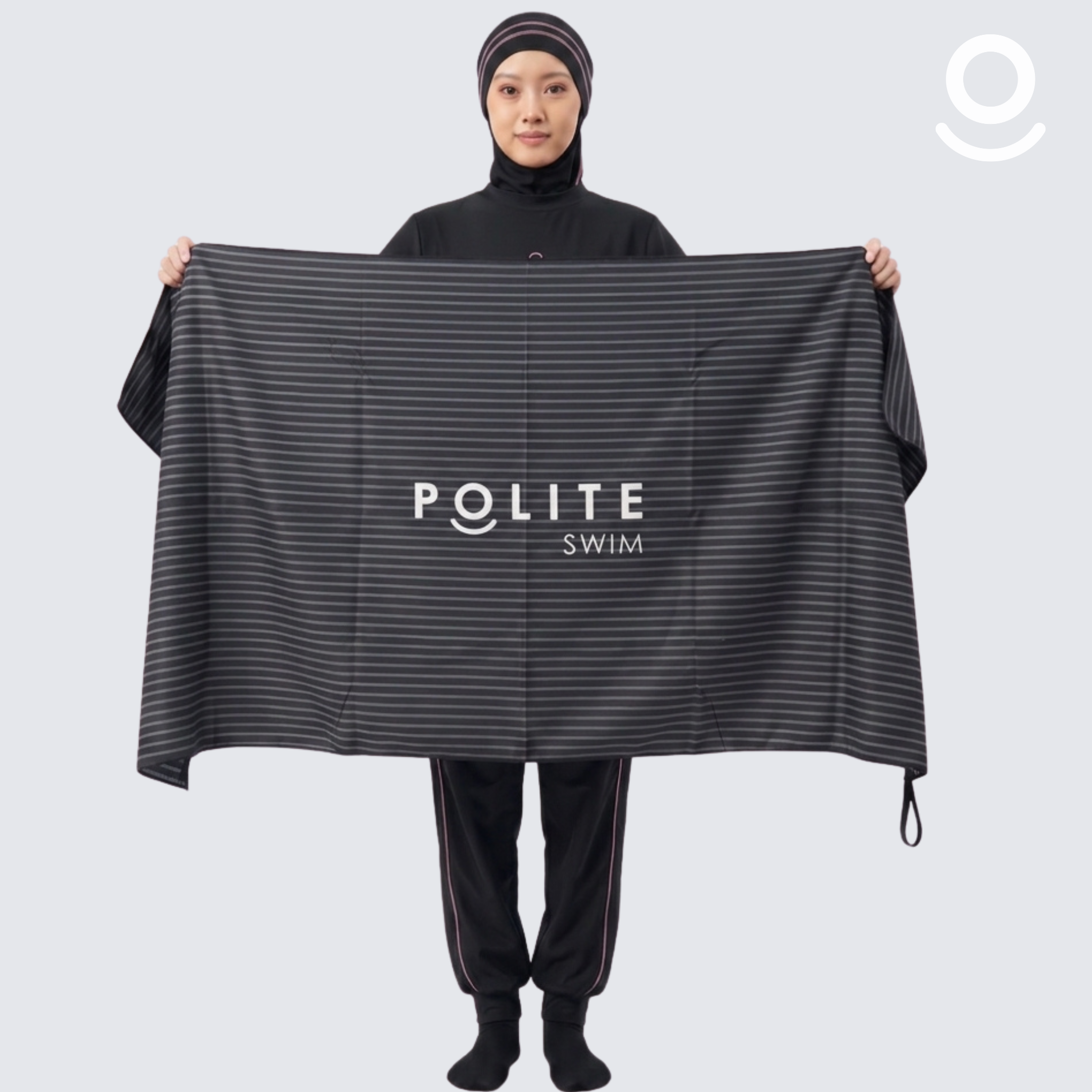 POLITE SWIMMING TOWEL HINDIA FLOWER