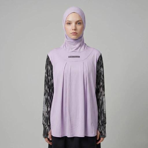 Image of Baju Olahraga Muslimah - HITBLOUSE PRINTING