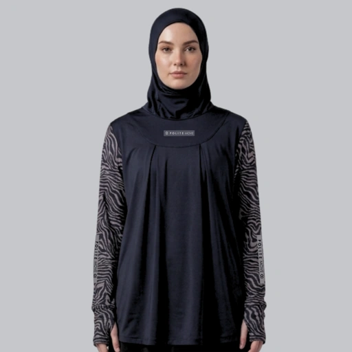 Baju Olahraga Muslimah - HITBLOUSE ZEBRA