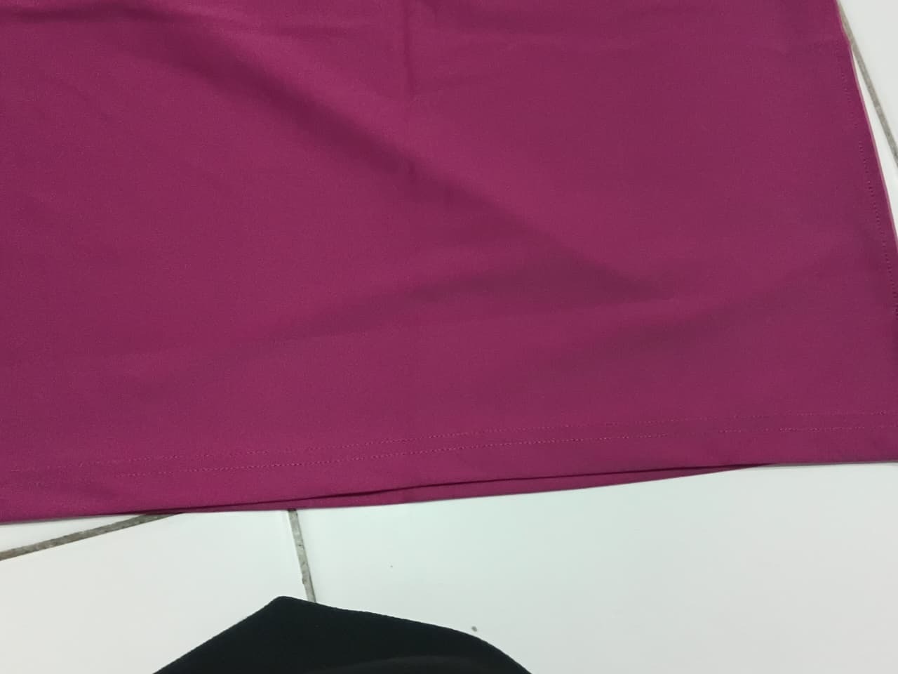 DEFECT Baju Renang Muslimah Premium Syar'i - L. TUN SHARK PRP-CL A LINE (PURPLE - COCKTAIL)