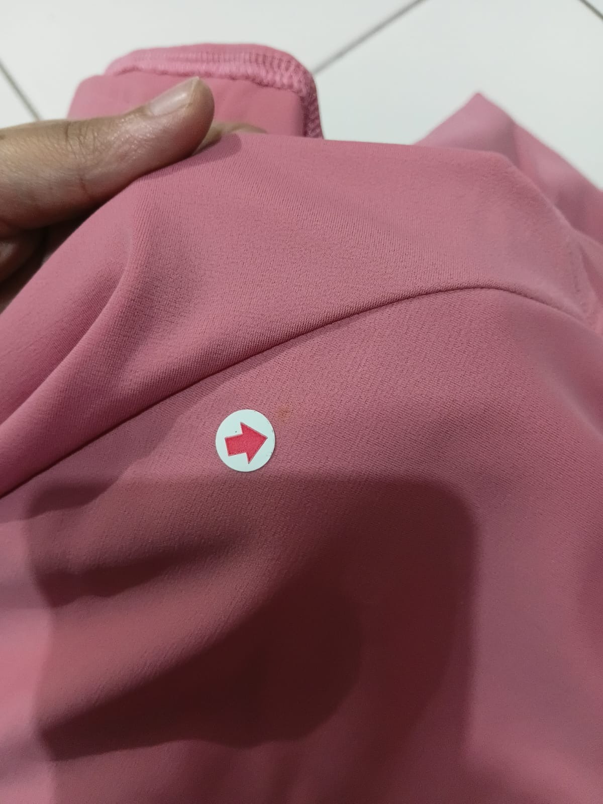 DEFECT Baju Renang Muslimah Premium Syar'i - 1WHALE FIN DPI-NU (DUSTY PINK - NUDE)