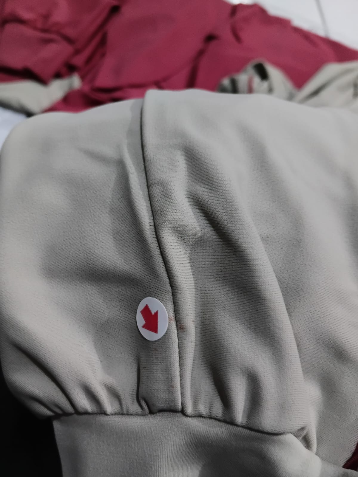 DEFECT Baju Renang Anak Muslimah - MARLIN RSF-NU (RED SHAFRON - NUDE)