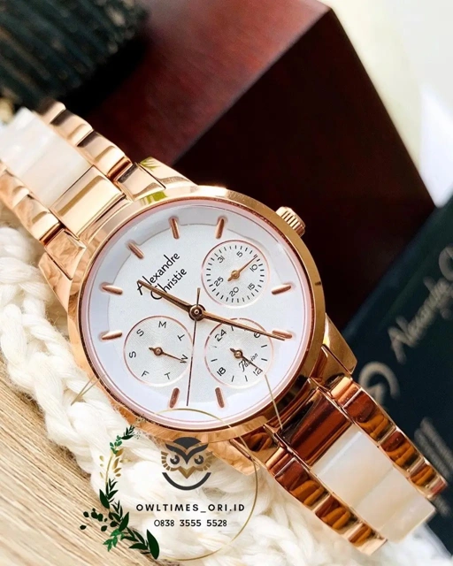 Image of Jam Tangan AC Ceramic White For Ladies