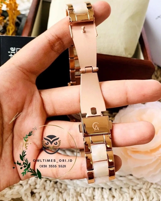Image of Jam Tangan AC Ceramic White For Ladies