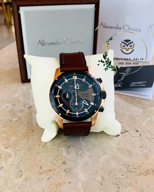 Image of Jam Tangan AC List Black For Man
