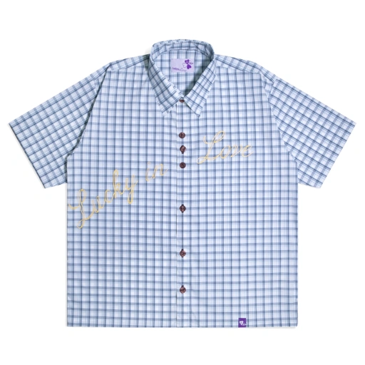 Image of Bentley - Boxy Shirt Lucky Blue