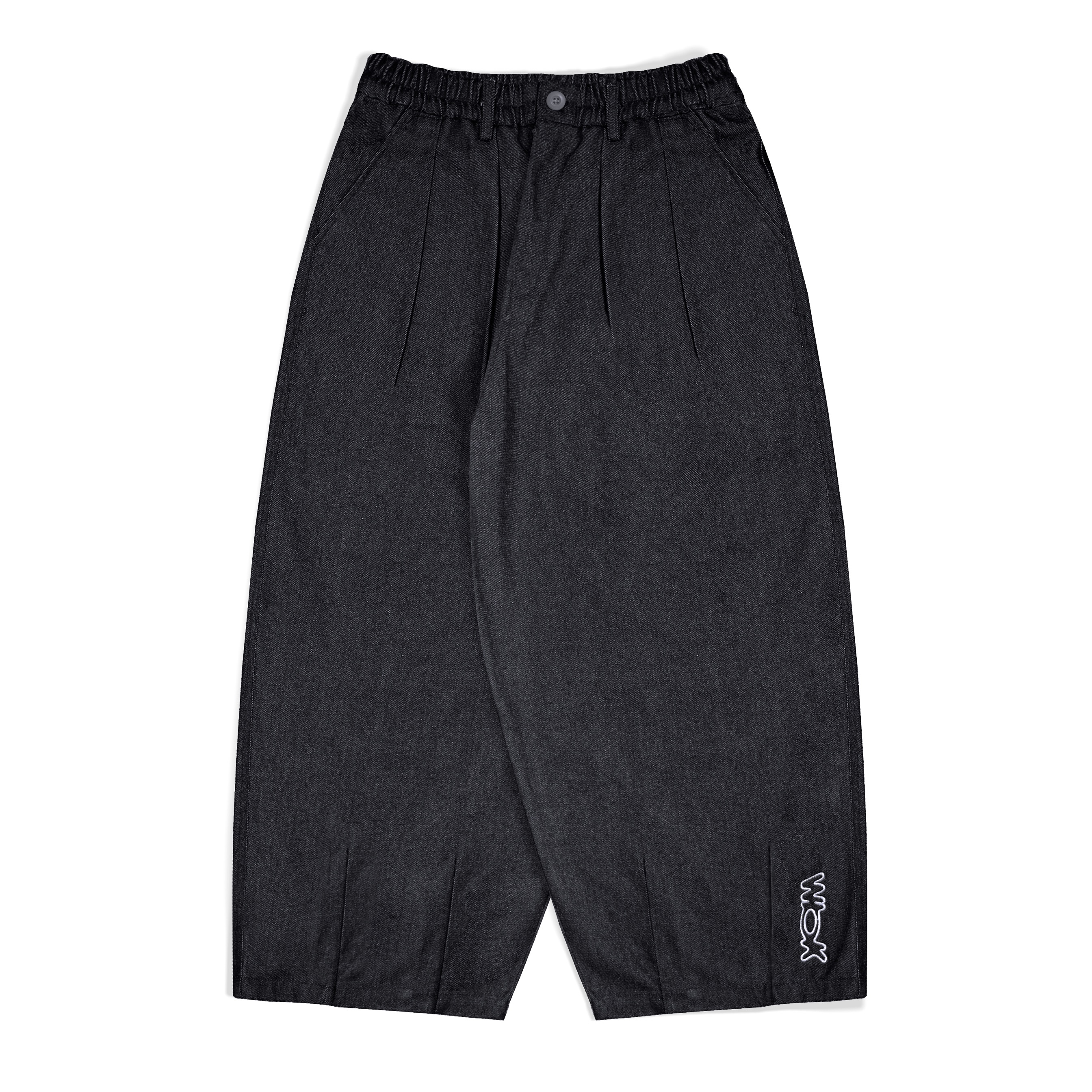Hare Harem - Denim Pants ( Black Washed 12oz )