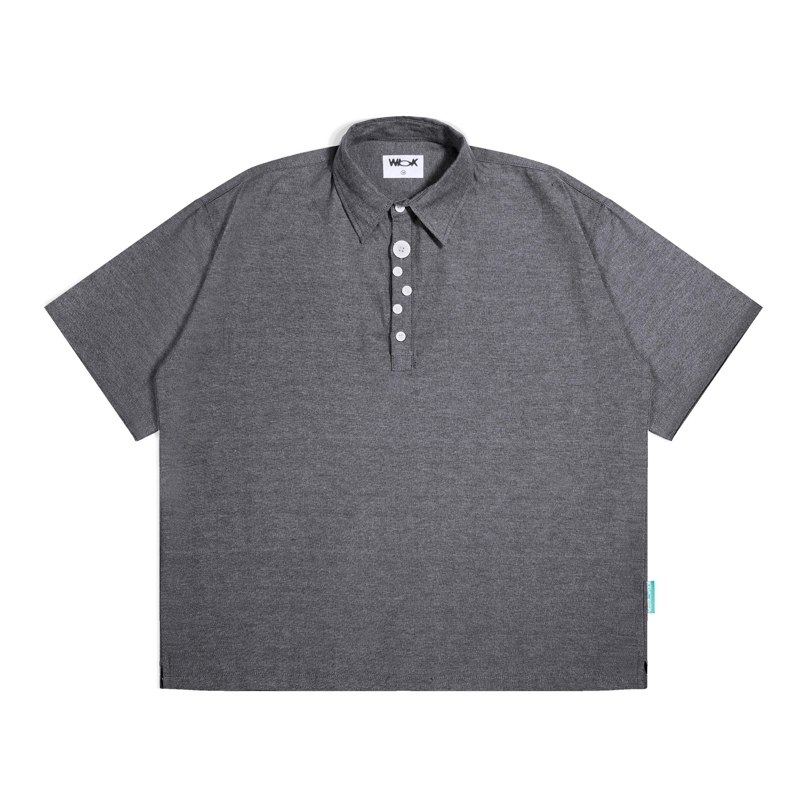 Rayora - Collared Tee ( Grey )