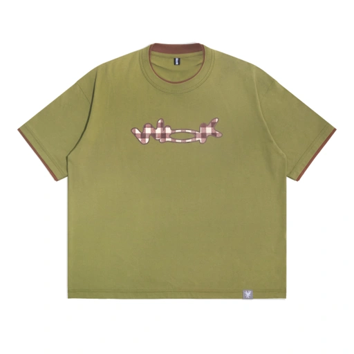 Image of Tom - Tee Contrast Double Slip