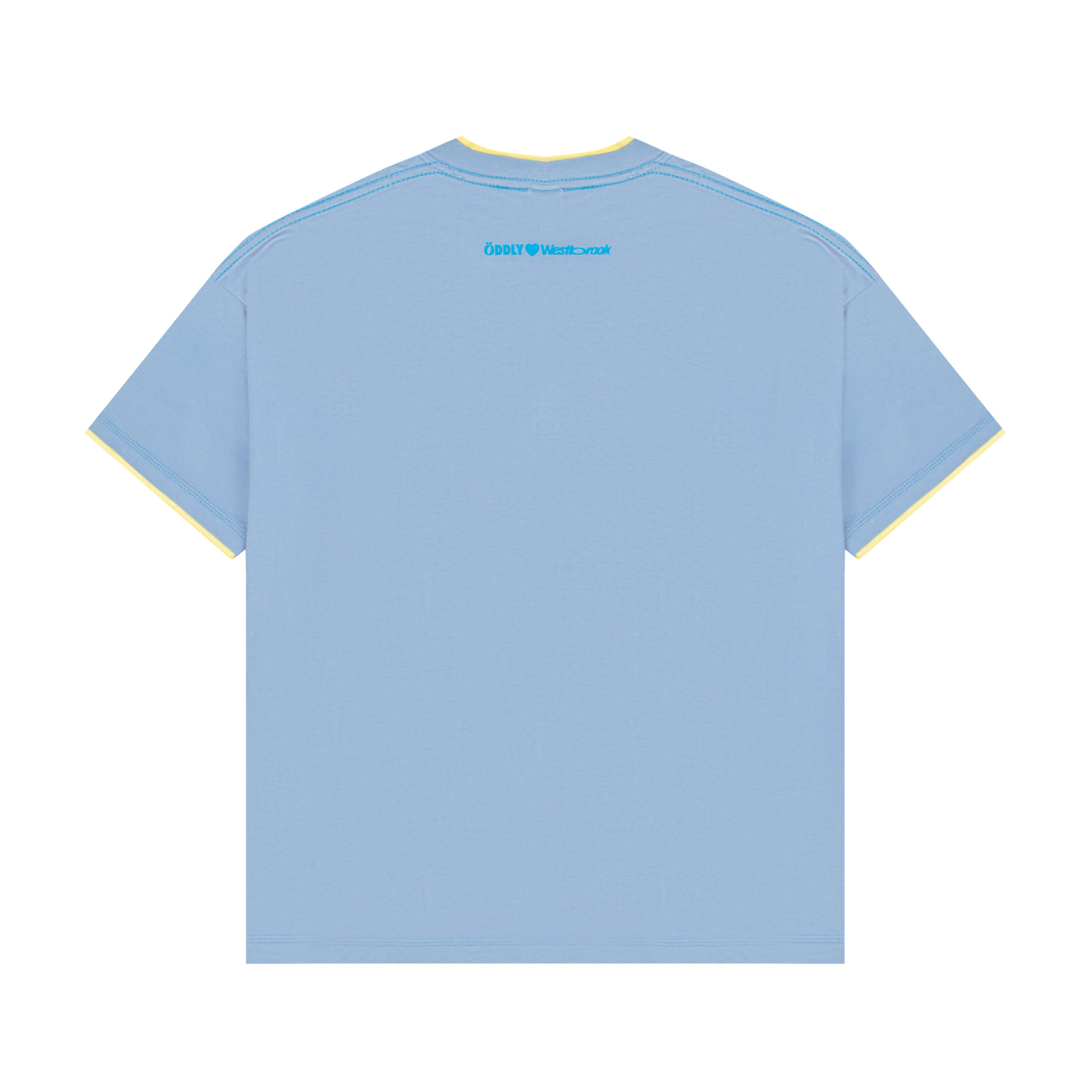 Denver Doodle Tee - Washed Blue