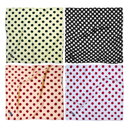 Image of Polka - Silk Bandana