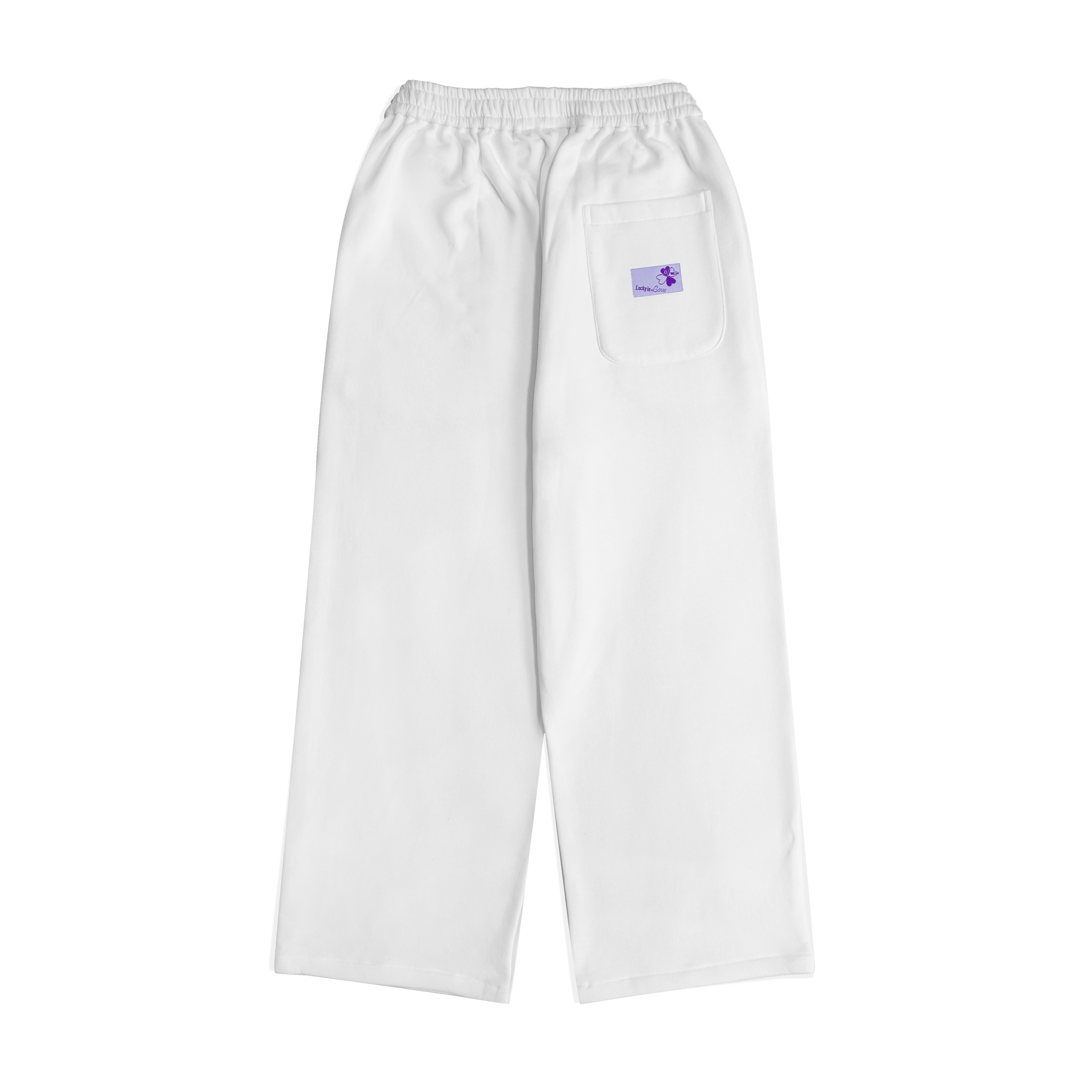 Spencer - Sweatpants Lucky White