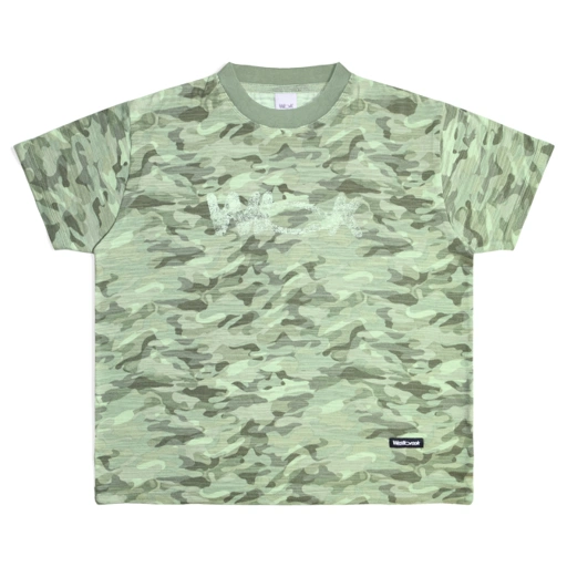 Camo ( Jade ) - Fitted tee