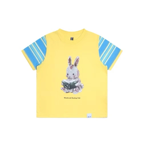 Image of Nina - Tiny Tee Contrast Pattern