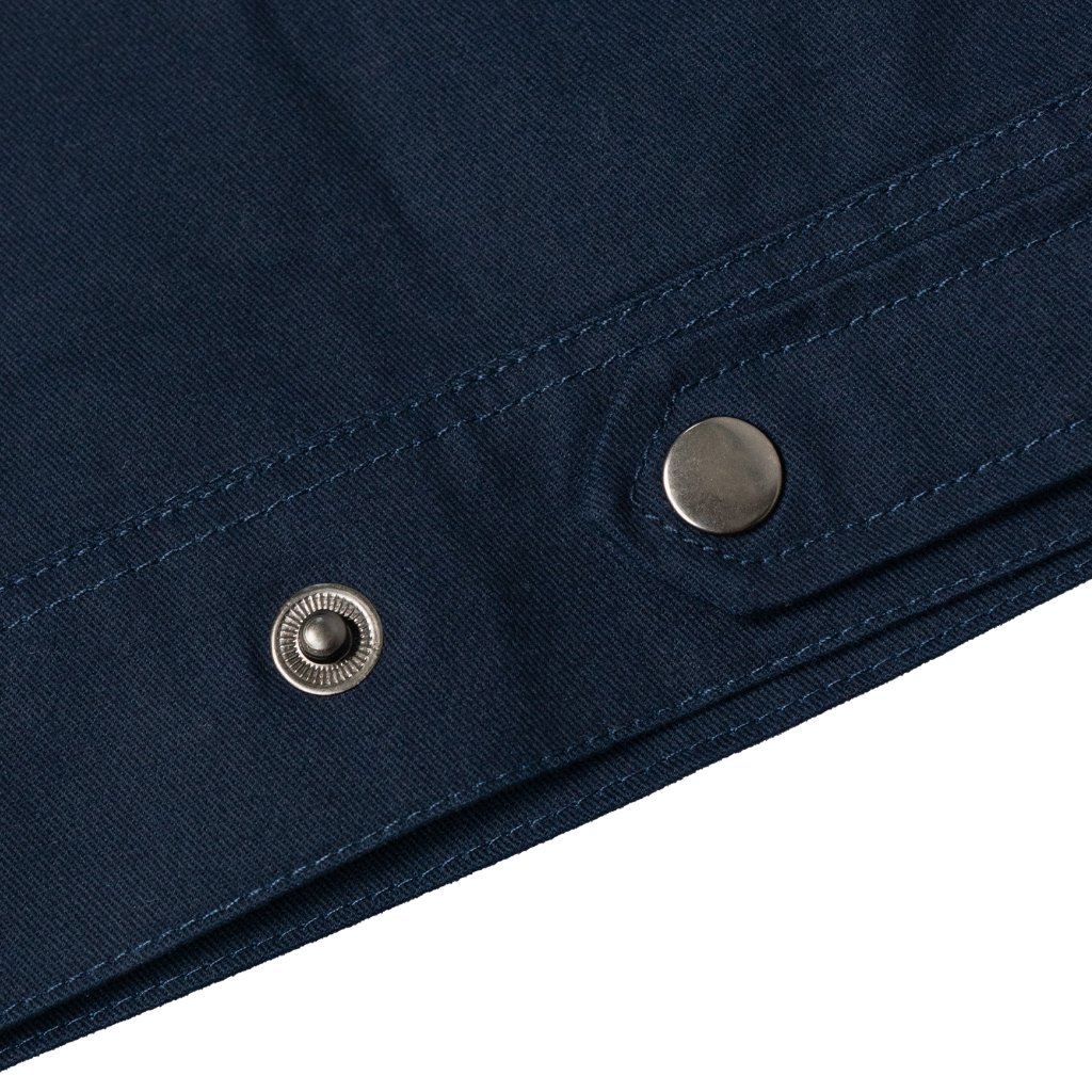 Engineer Workwear Interlock Workjacket Navy Biru Dongker Engr Dept Pria American Twill Patch Bordir