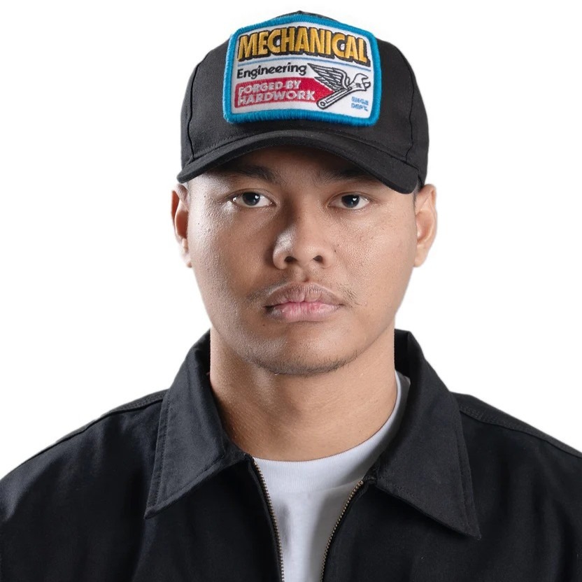Spindle Engr Dept Series Black Mechanical Cap