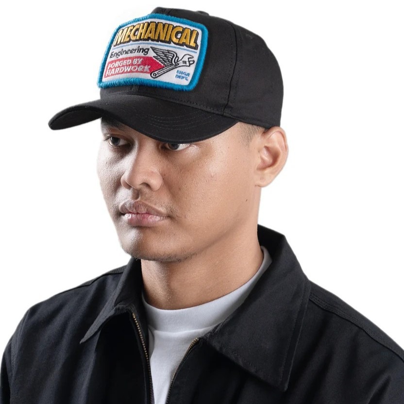 Spindle Engr Dept Series Black Mechanical Cap