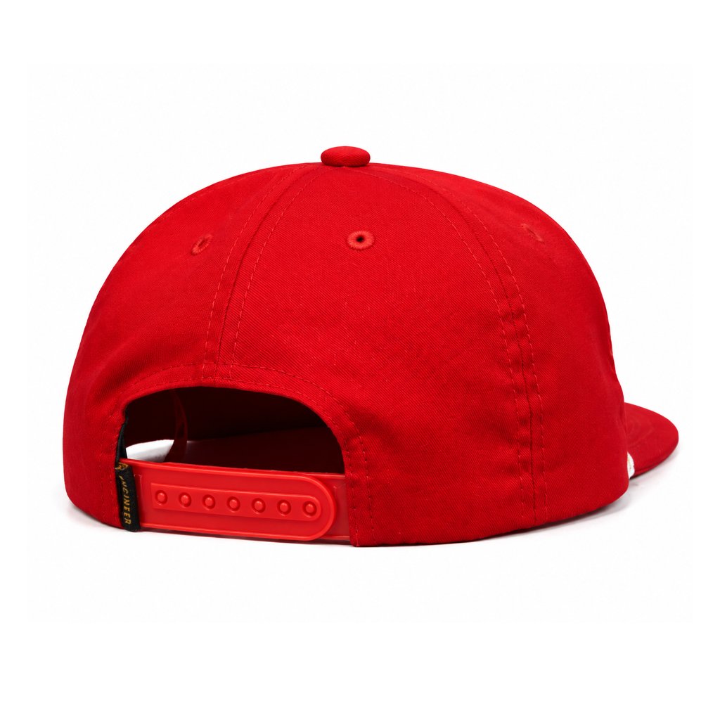 Engineer Workwear - Spark Rope Hat - Patch Bordir | Merah Unisex All Size