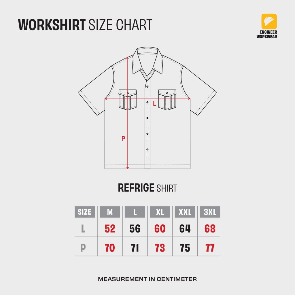 Engineer Workwear Refrige Olive Quickdry Workshirt Hijau Pekat Kemeja Pria Mudah Kering dan Ringan