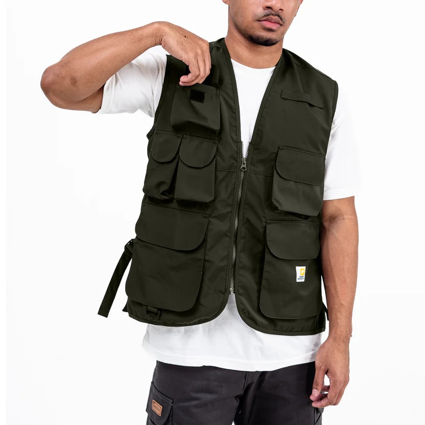 DEVICE OLIVE - Casual Vest