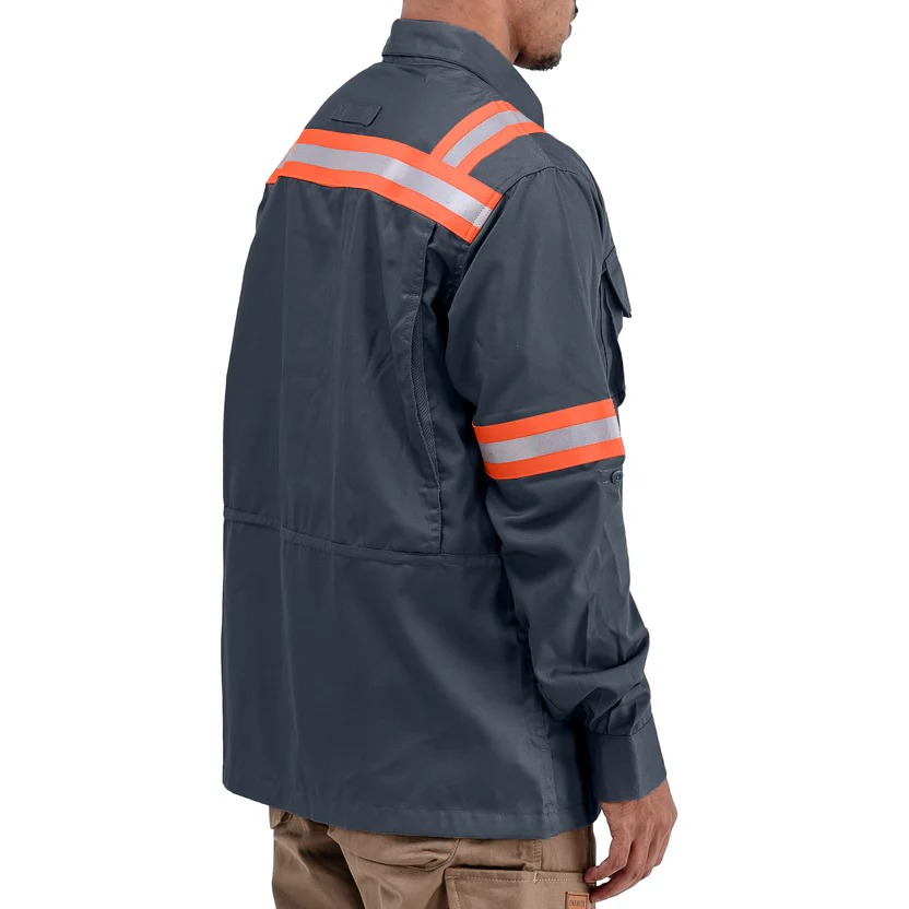 LOGGING CHARCOAL - Safety Reflector Fieldshirt