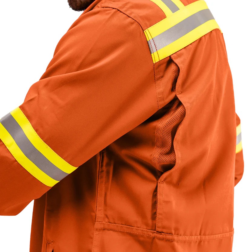 LOGGING ORANGE - Safety Reflector Fieldshirt