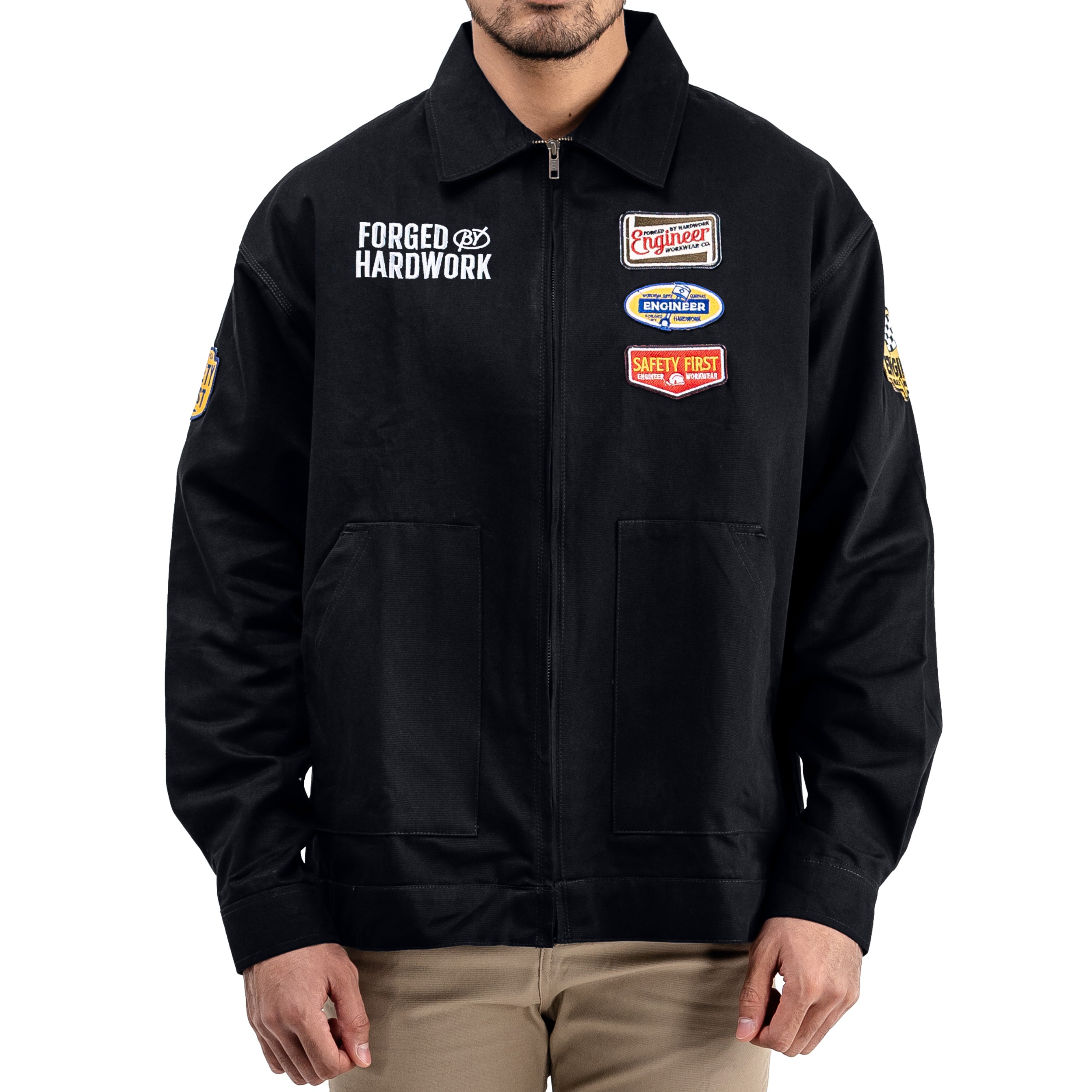 FREIGHT BLACK - Casual Workjacket