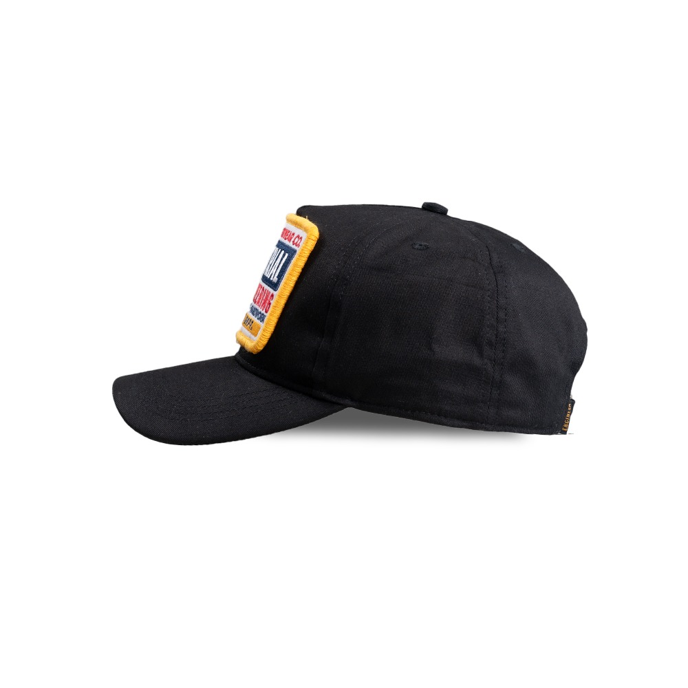 Beader Engr Dept Series Black Industrial Cap