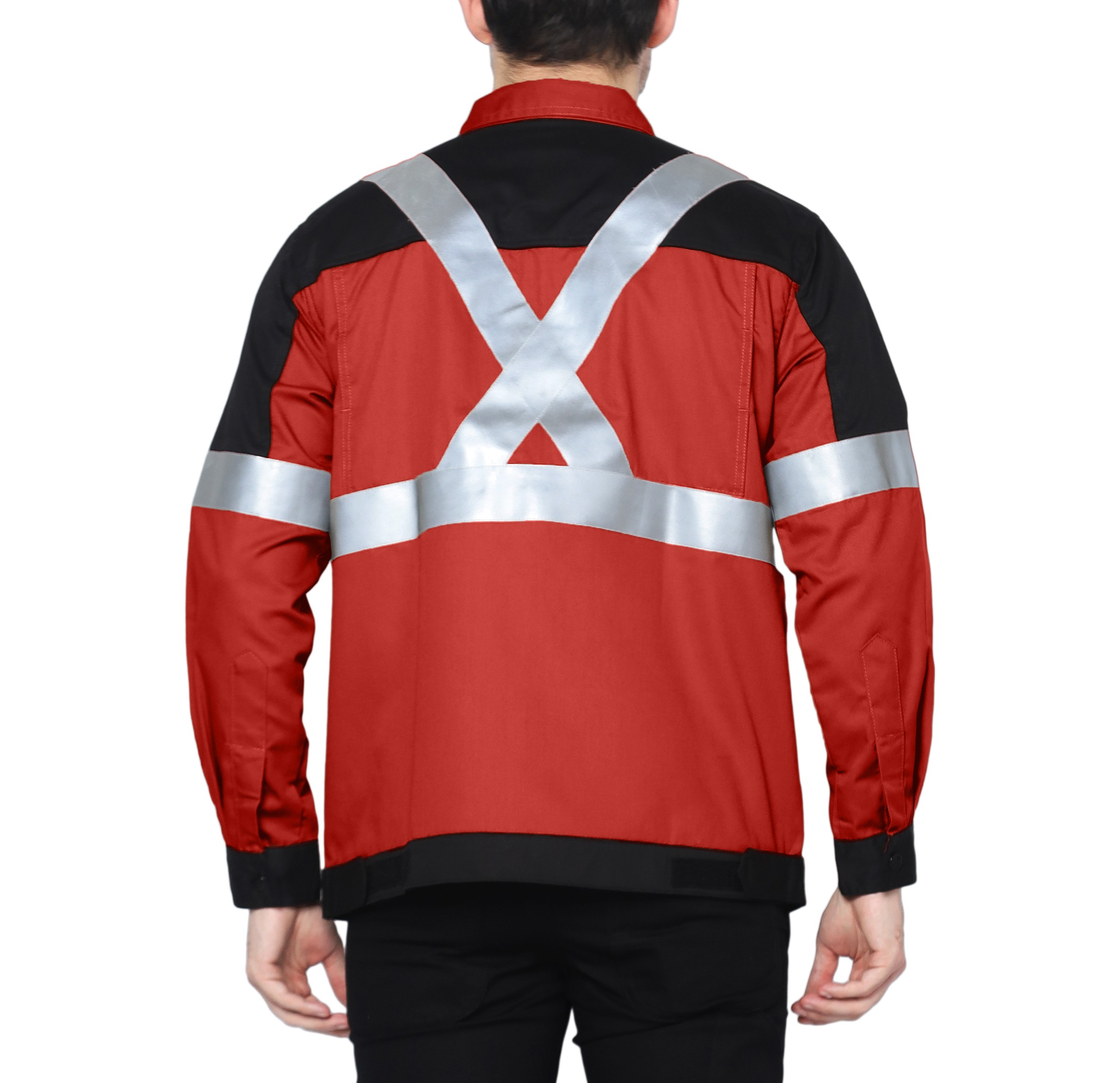 GLISTEN RED - Safety Reflector Fieldshirt